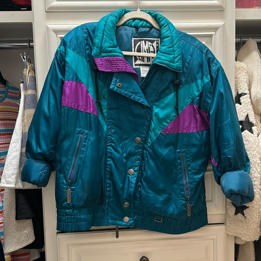 Ski wear vintage ski jacket